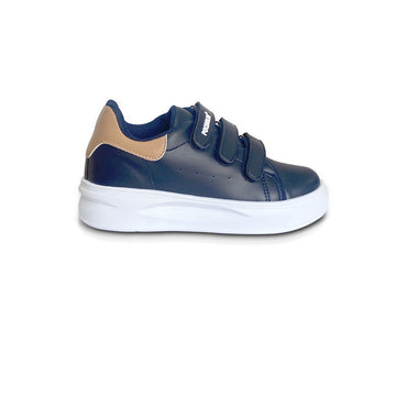Zapato Casual Pocholin de Unisex Azul Marino/Marrón