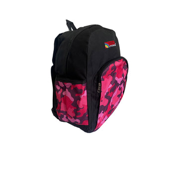 Bolso escolar camuflaje Pink Pocholin