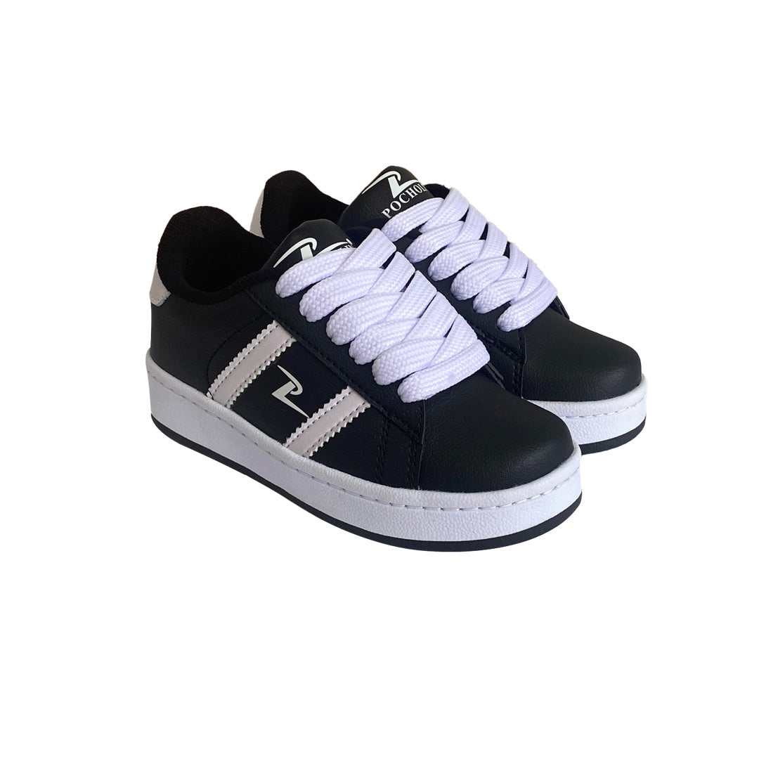 Zapato Ollie Negro/blanco Pocholin