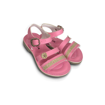 Sandalias de bebé y niña Pocholin Fucsia