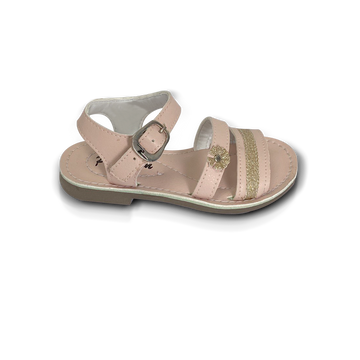 Sandalias de bebé y niña Pocholin rosa