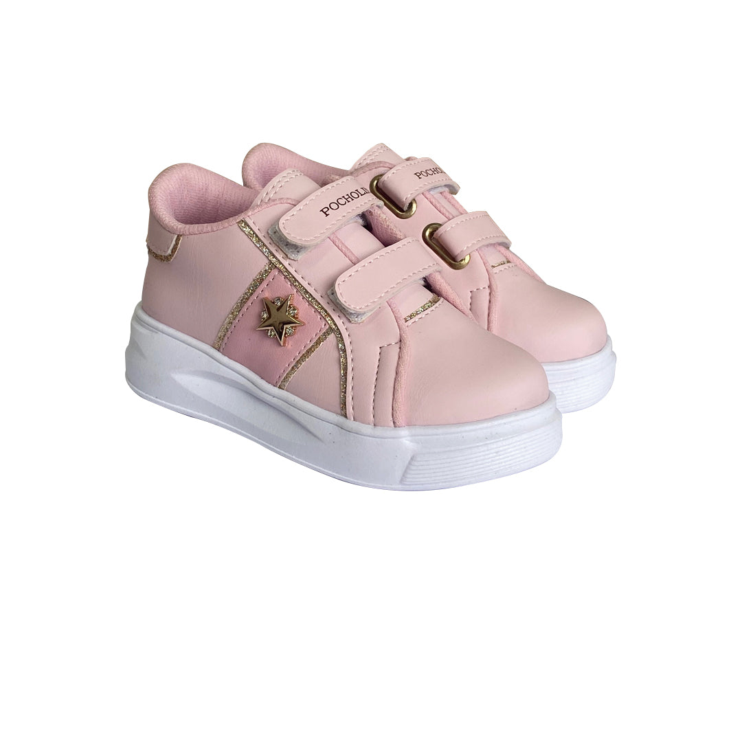 Zapato Patinetero Rosado Pocholin