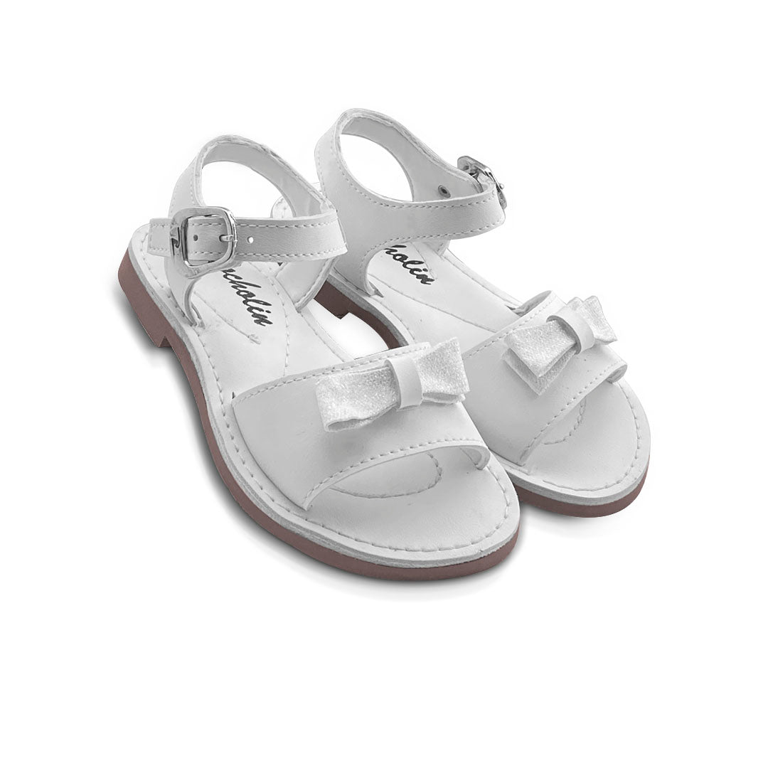 Sandalias blancas best sale bebe niña