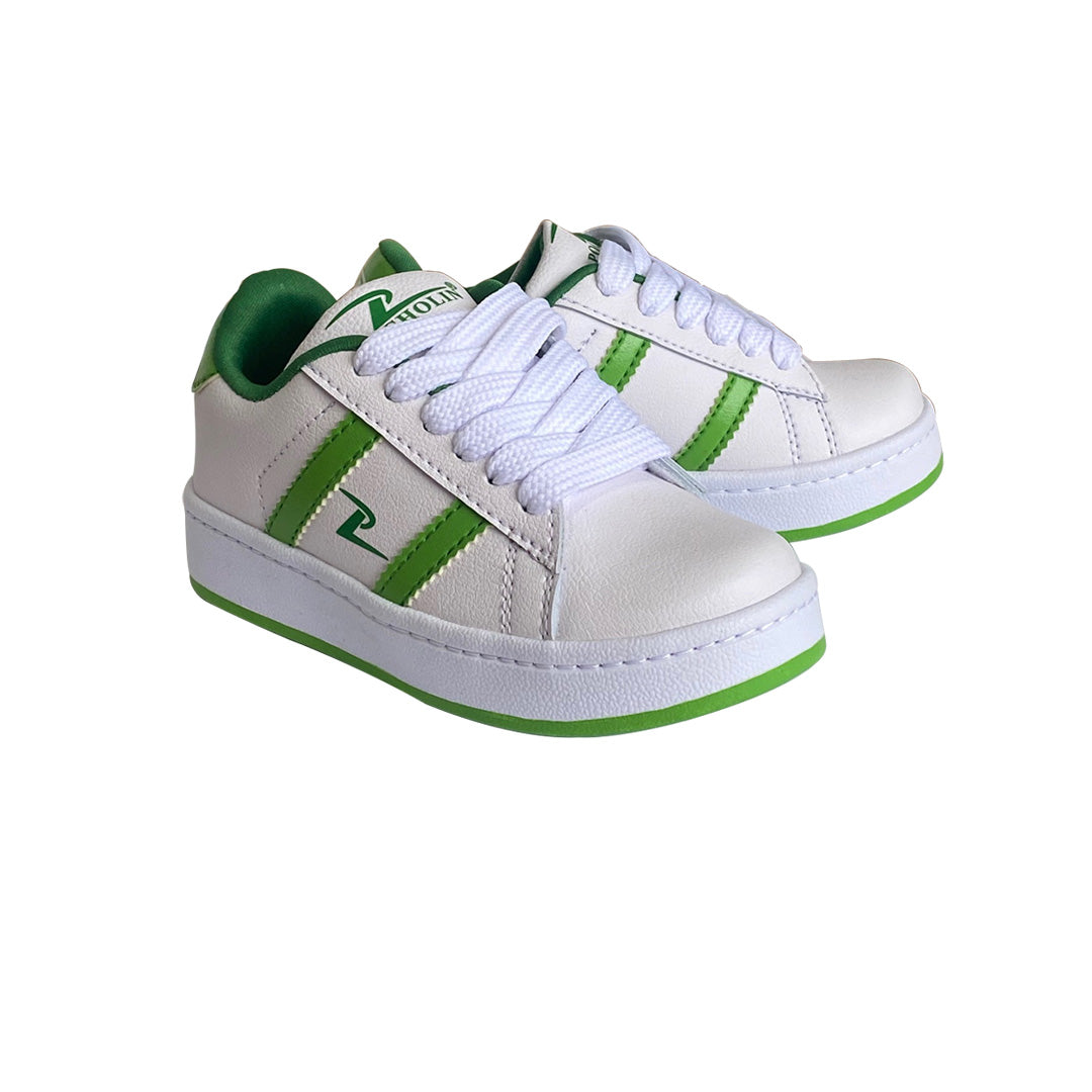 White/green