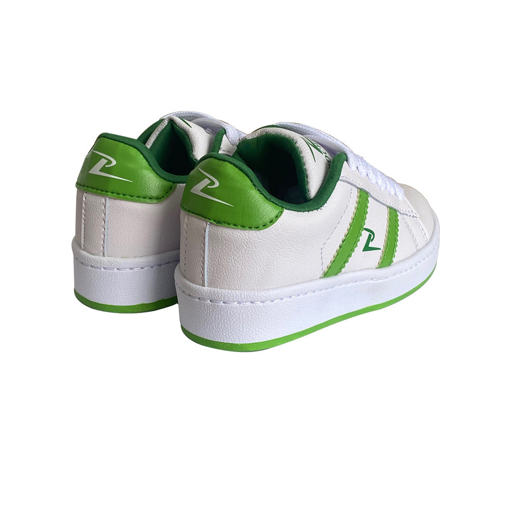 White/green