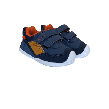 Zapato leoncito Azul/naranja Pocholin