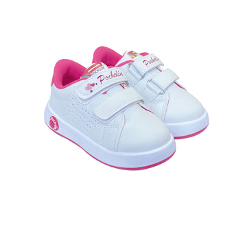 Zapato Soccer Pocholin Blanco/fucsia