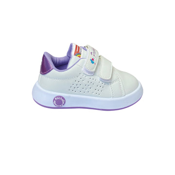 Zapato Soccer Pocholin Blanco/morado