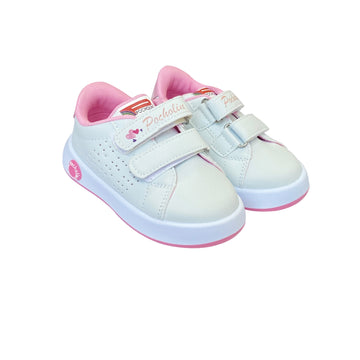Zapato Soccer Pocholin Blanco/rosado