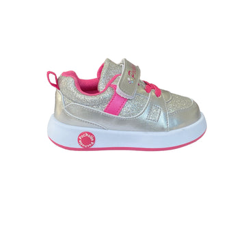 Zapato Soccer Pocholin Plateado/fucsia