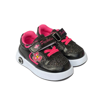 Zapato Soccer Pocholin Negro/fucsia
