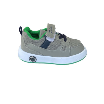 Zapato Soccer Pocholin Gris/verde