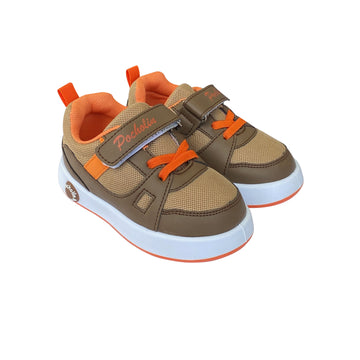 Zapato Soccer Pocholin Marrón/naranja