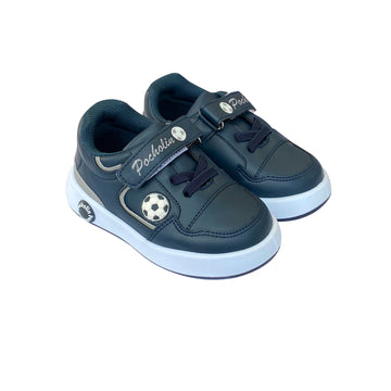 Zapato Soccer Pocholin Azul/gris