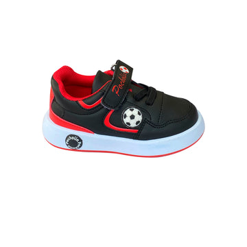 Zapato Soccer Pocholin Negro/rojo