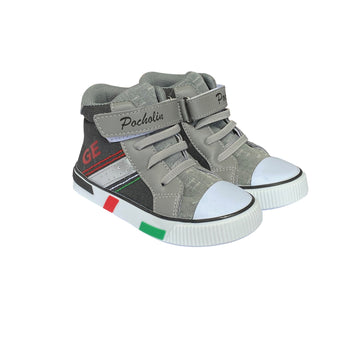 Zapato Space Botín Pocholin Negro/gris