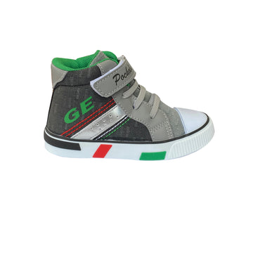 Zapato Space Botín Pocholin Negro/verde