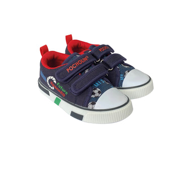 Zapato Space Pocholin Azul/rojo
