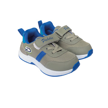 Zapato Baby run Pocholin Gris/azul