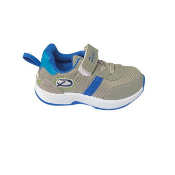 Zapato Baby run Pocholin Gris/azul