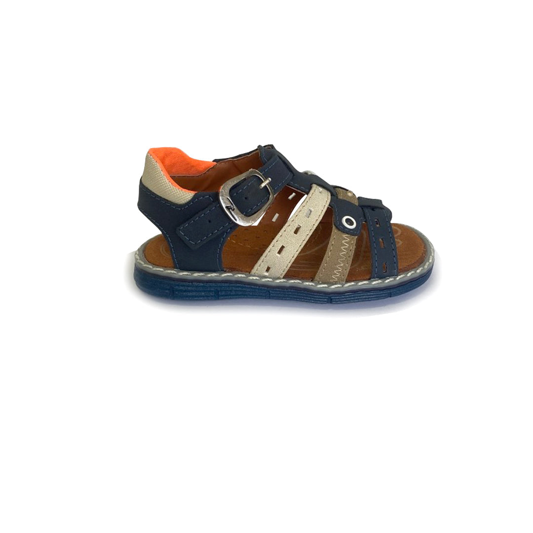 Blue/navy/beige/sand