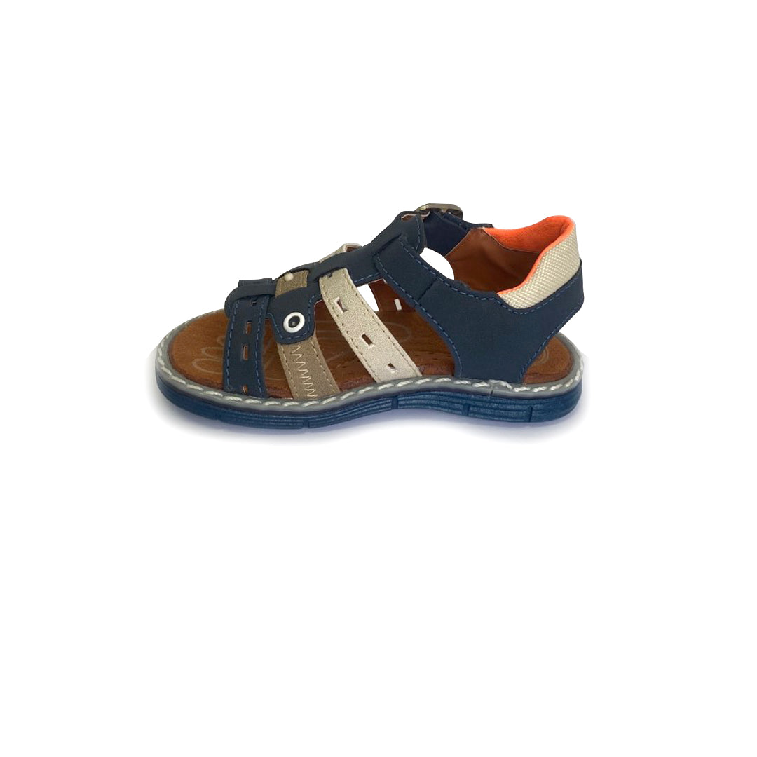 Blue/navy/beige/sand
