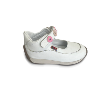 Zapatos de bebé y niña Pocholin León Blanco