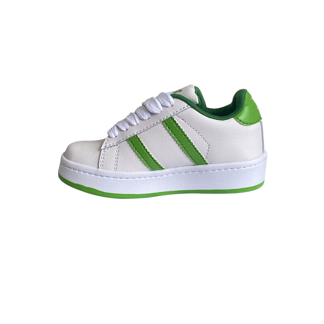 White/green