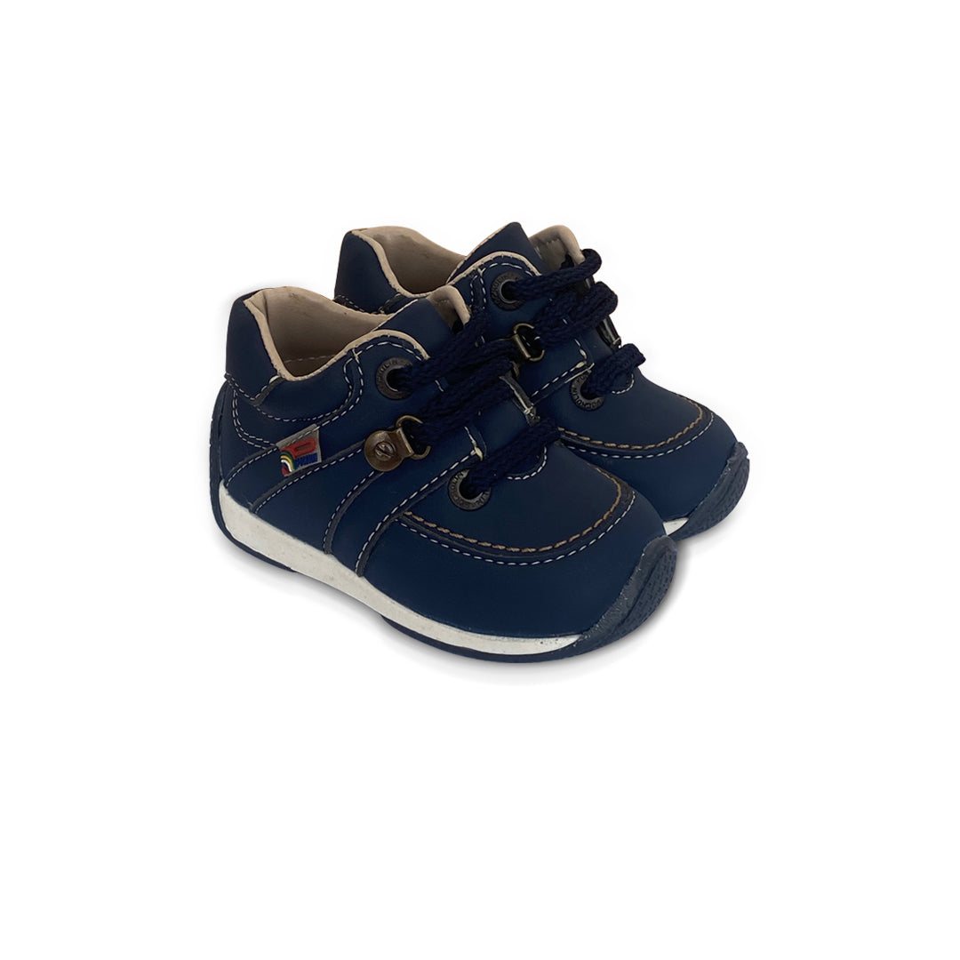Zapatos de bebé y niño Pocholin León Azul MARINO