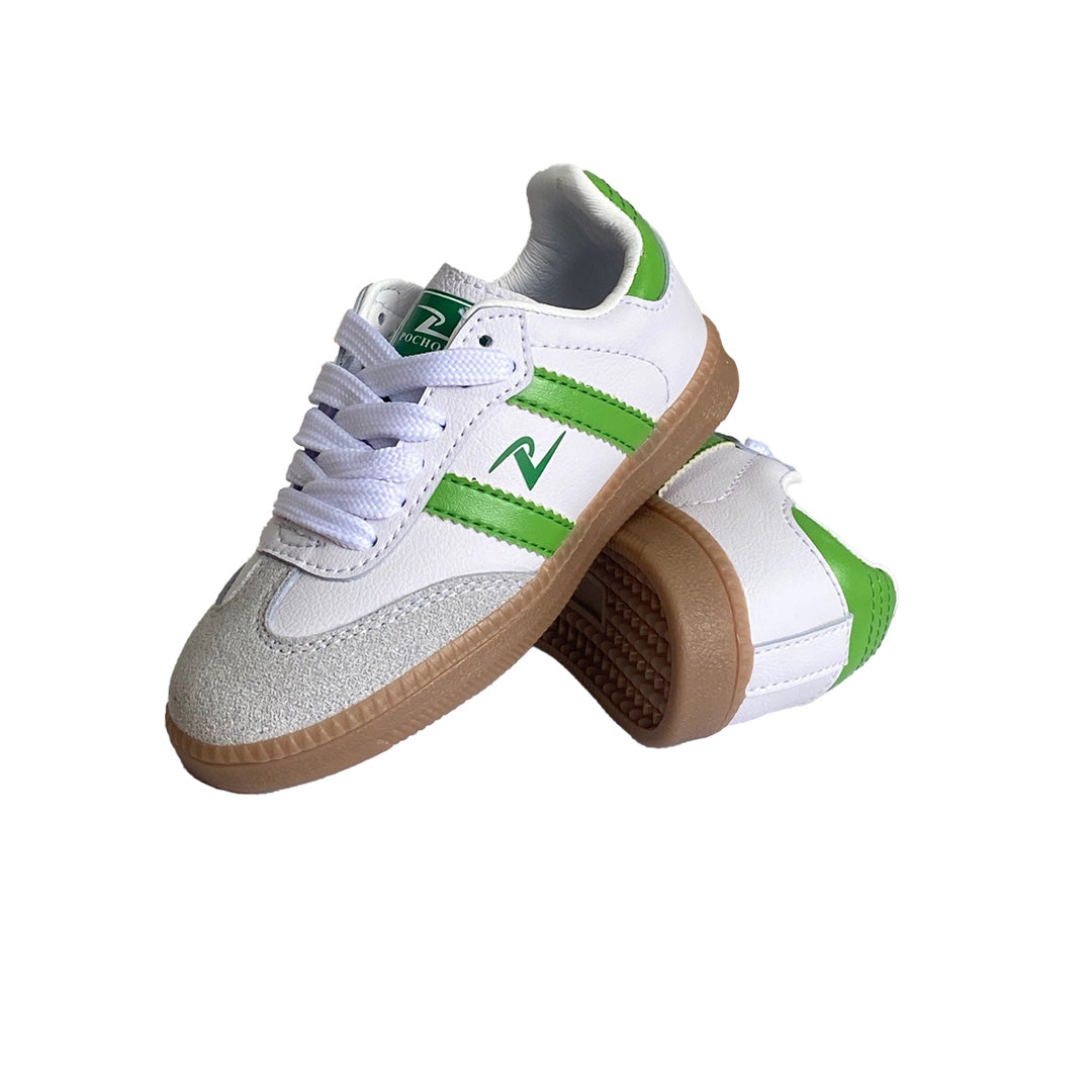 White/green