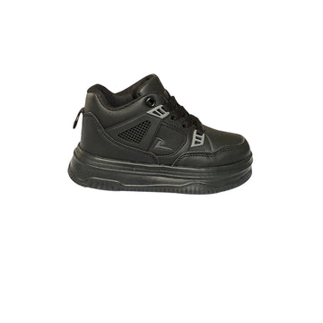 Zapatos deportivos Colegial de trenzas unisex Pocholin NEGRO