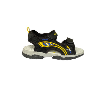 Sandalia Manantial Negro/amarillo Pocholin