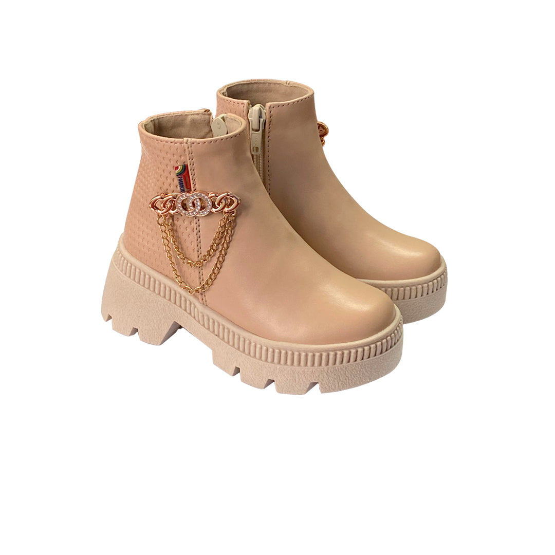 Bota Mini Glam Pocholin-avellana