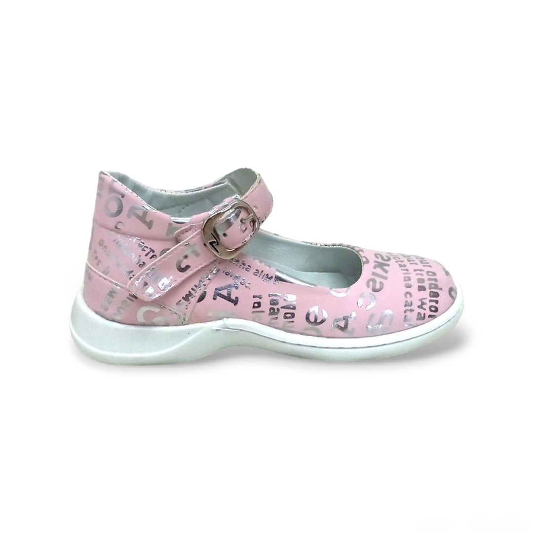 Zapatillas rosadas de niña Pocholin