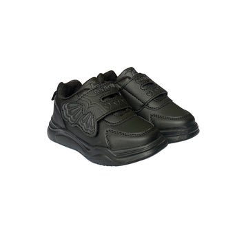 Zapatos Deportivos Colegial de cierre mágico Pocholin  NEGRO (INCLUYE CARTUCHERA)
