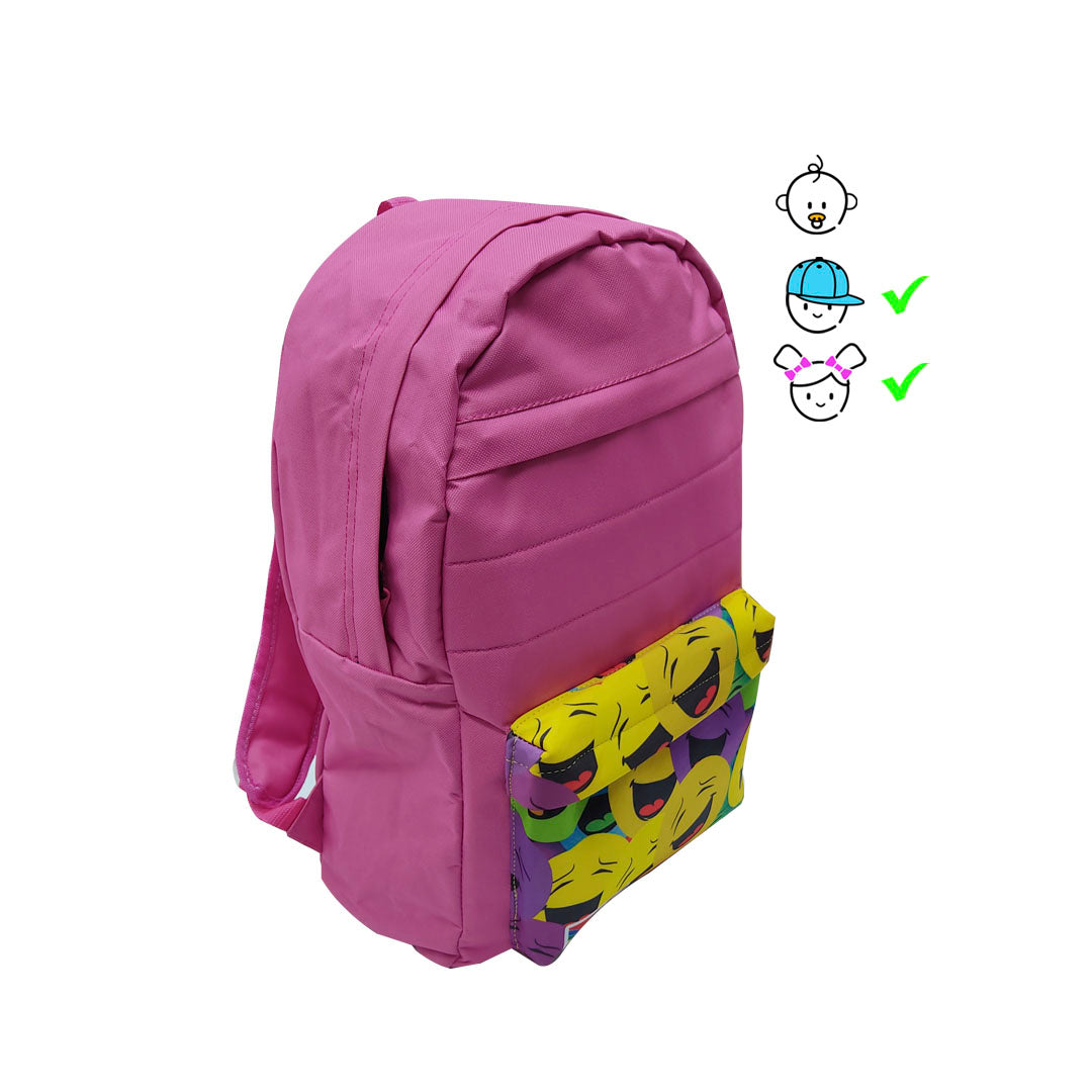 Bolso escolar de caritas Pocholin